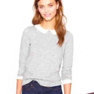 J Crew Peter Pan Collar Top, size S